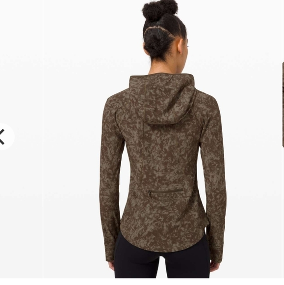 Lululemon Mist Over Windbreaker Summer Shade Medium Olive Dark Olive size 4 - Picture 13 of 15